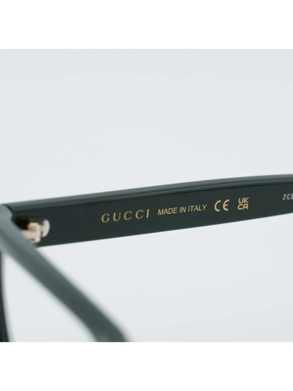 Gucci GG1987O 004 Eyeglasses Dark Green 54mm Square Frame